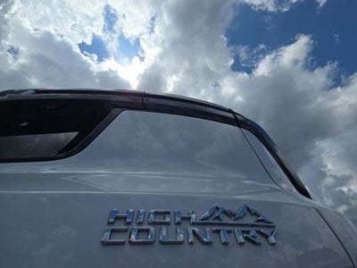 2025 Chevrolet Traverse High Country