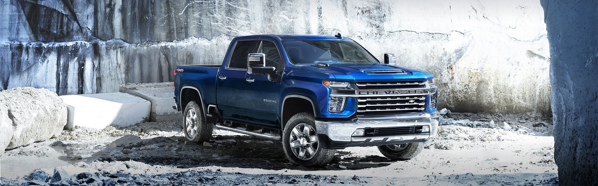 Blue 2020 Chevrolet Silverado HD