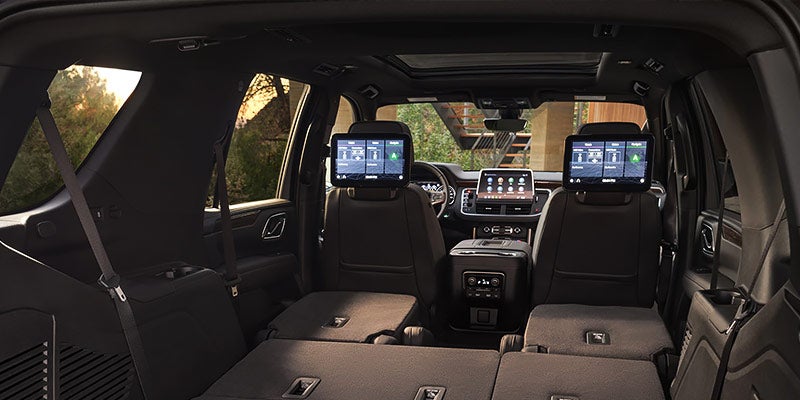Interior look of the 2021 Chevrolet Tahoe