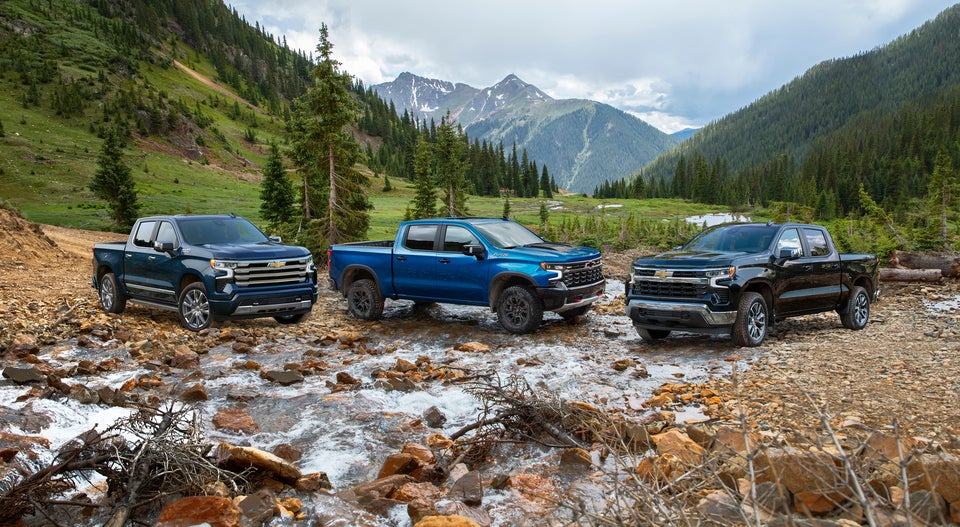 2025 Chevy Silverado 1500 lineup