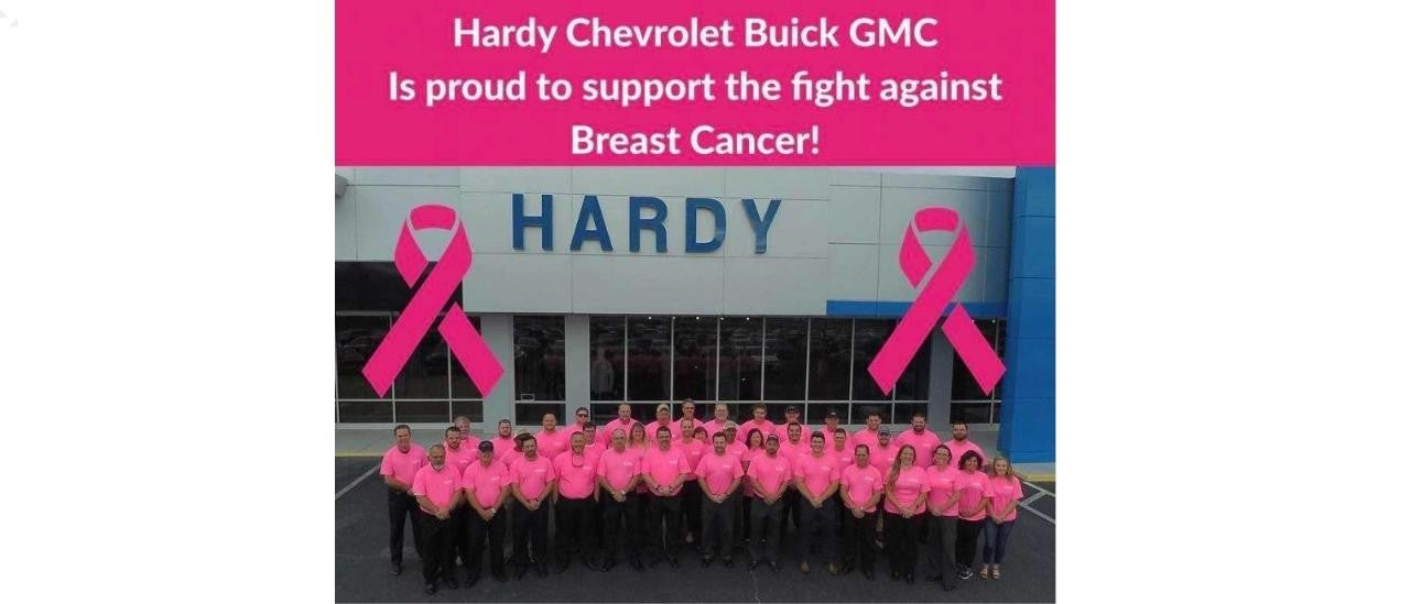 hardy Chevrolet breast cancer